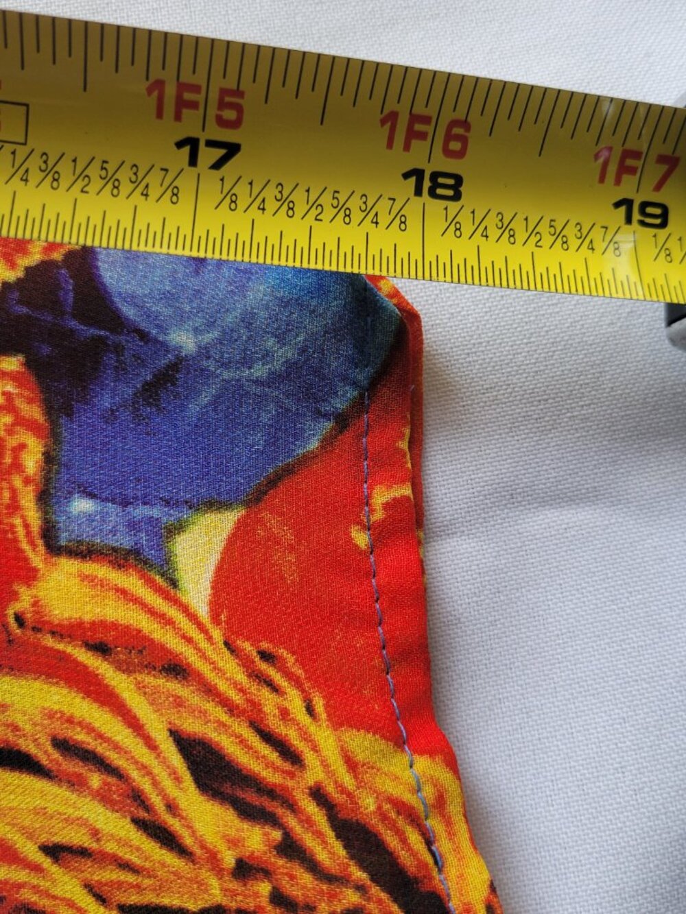 Vibrant Floral Art-to-Wear Sheer Kimono Jacket | S/M - Picture 16 of 16